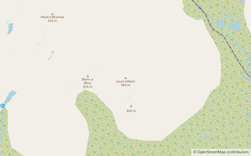 Leum Uilleim location map