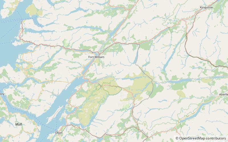 Na Gruagaichean location map