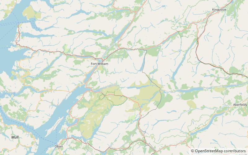 Sgurr Eilde Mòr location map