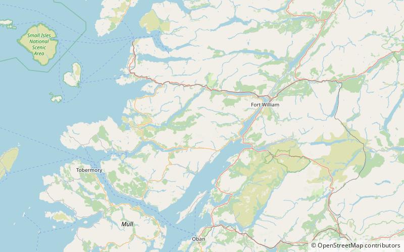 Sgùrr Dhòmhnuill location map