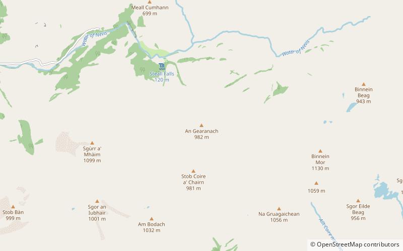An Gearanach location map