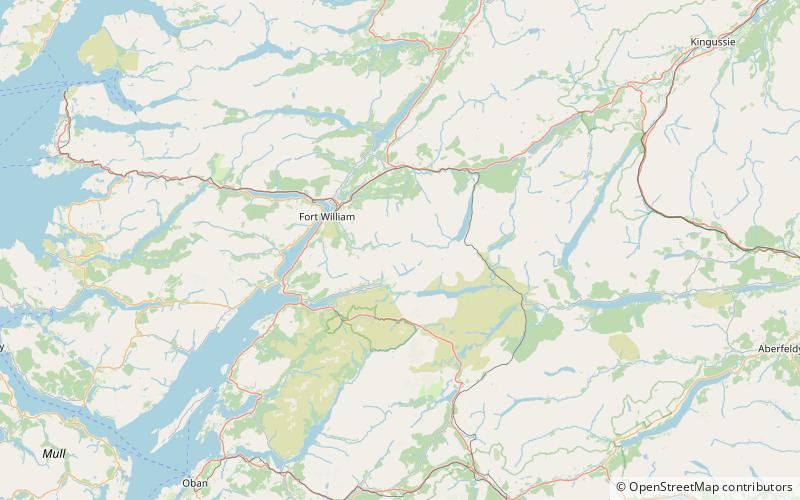 Binnein Beag location map