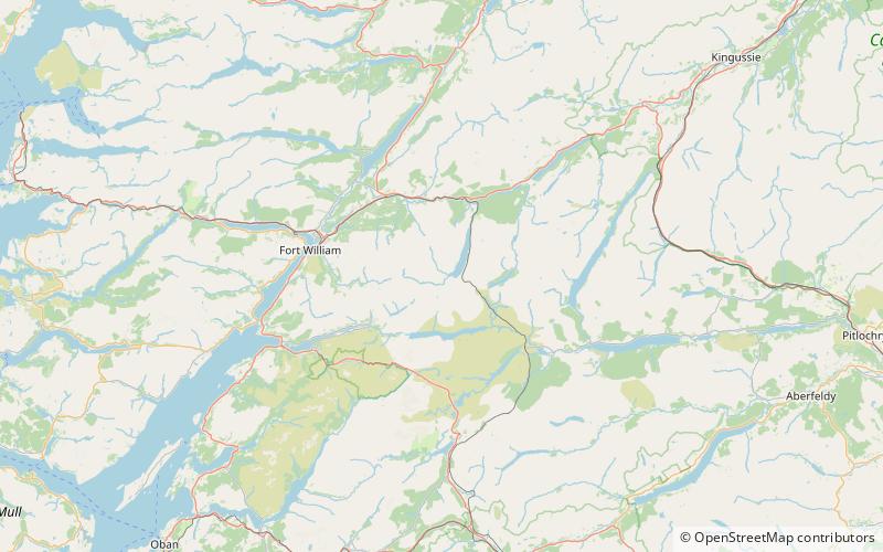 Creag Ghuanach location map
