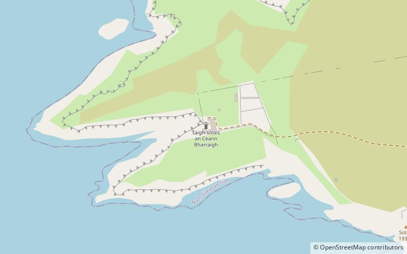 Barra Head Lighthouse location map