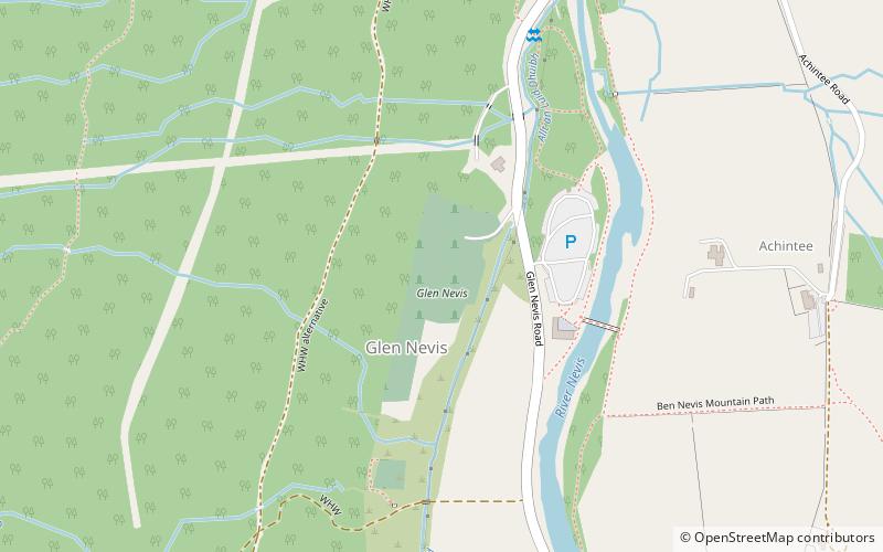 glen nevis fort william location map