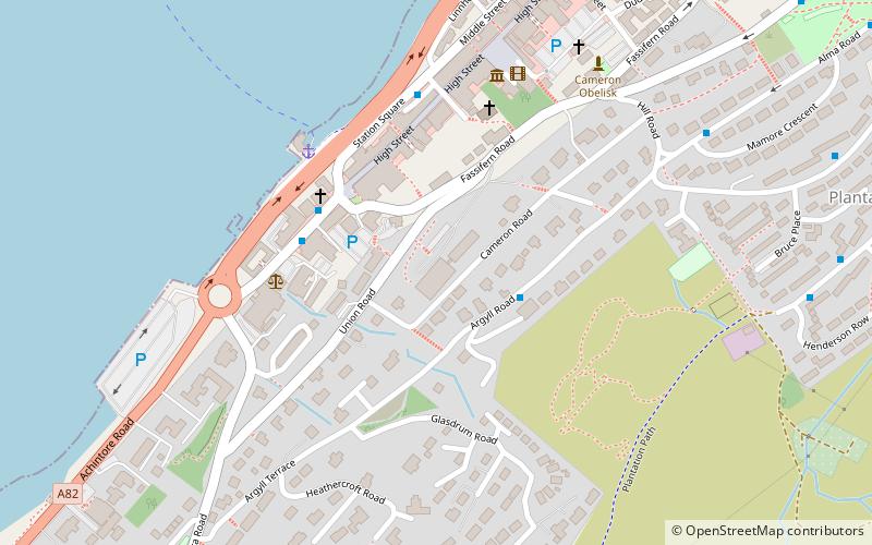 HMS St Christopher location map