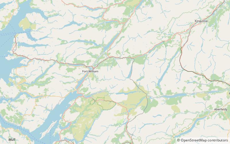 Grey Corries location map