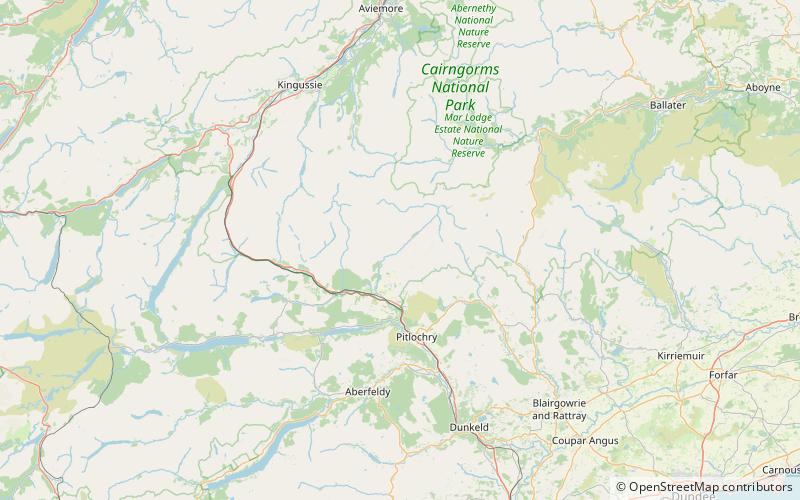 Glen Tilt location map