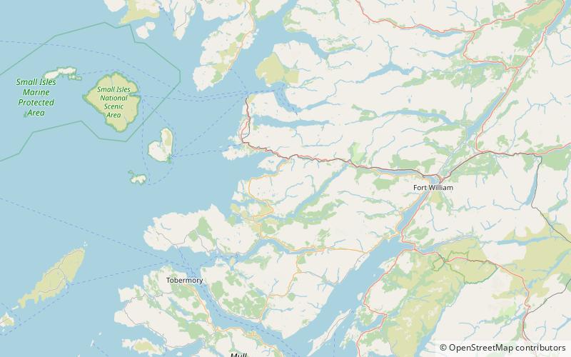 Rois-bheinn location map