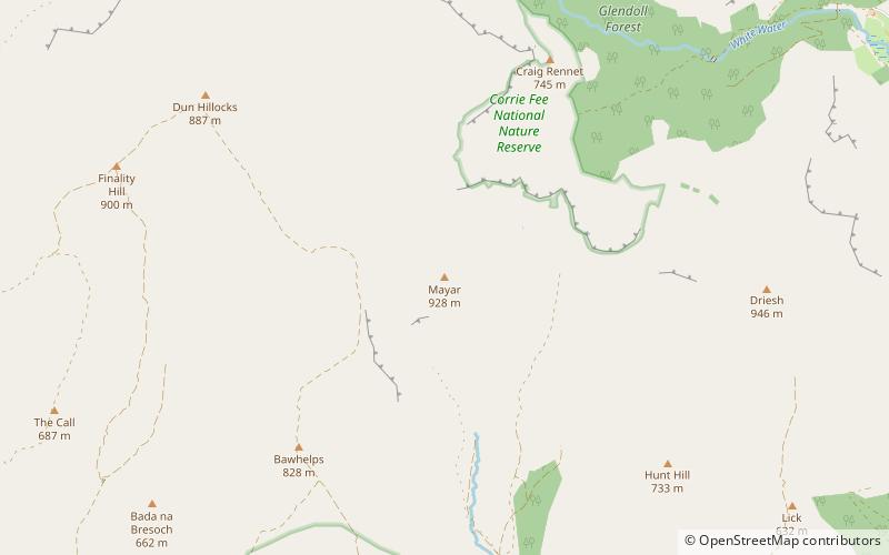 Mayar location map