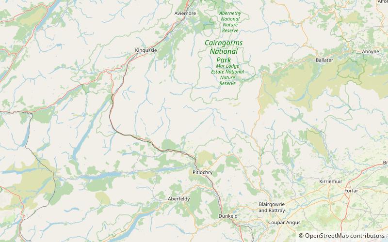 Càrn a’ Chlamain location map
