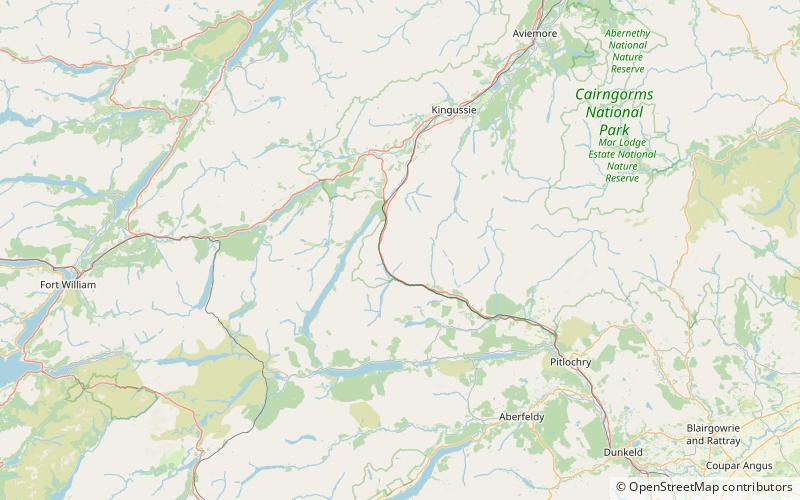 A' Bhuidheanach Bheag location map
