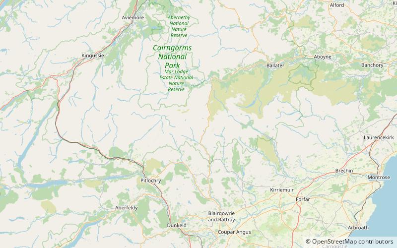 Càrn a’ Gheòidh location map