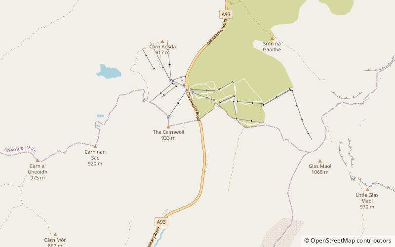 Glas Tulaichean location map