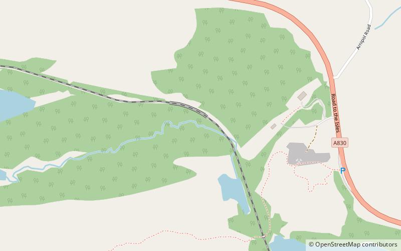 Arnabol Viaduct location map