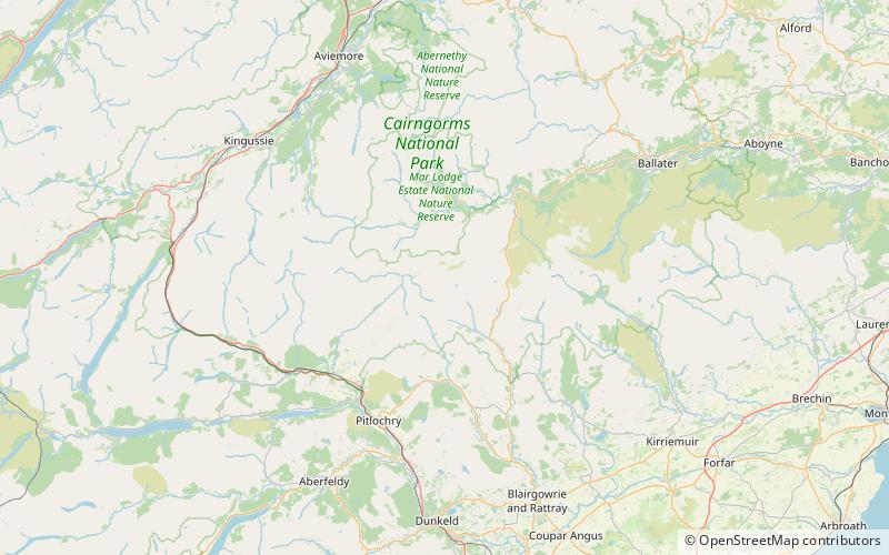 Beinn Iutharn Mhòr location map