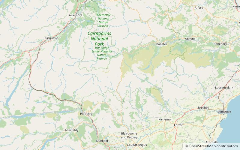 Càrn Aosda location map