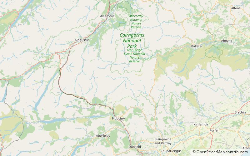 Falls of Tarf location map