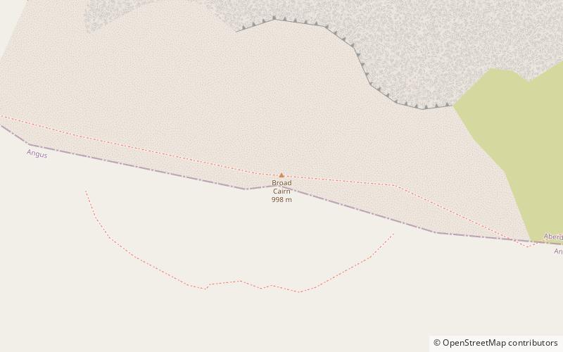 Broad Cairn location map
