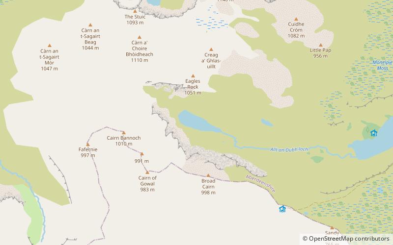 Dubh Loch location map