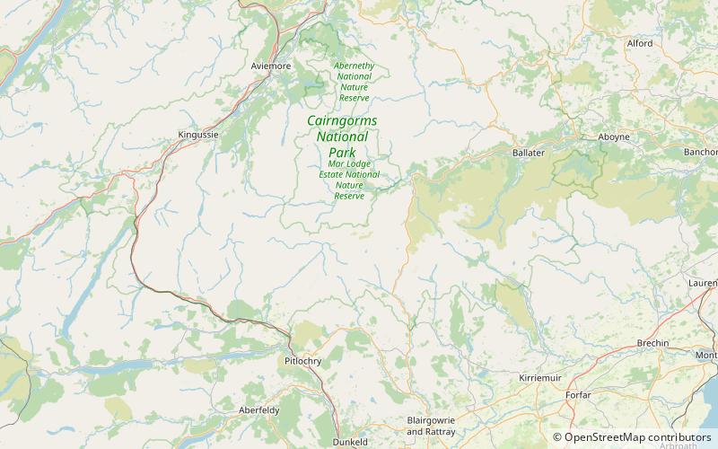 Càrn Bhac location map