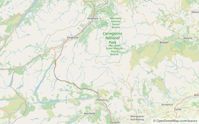 An Sgarsoch location map