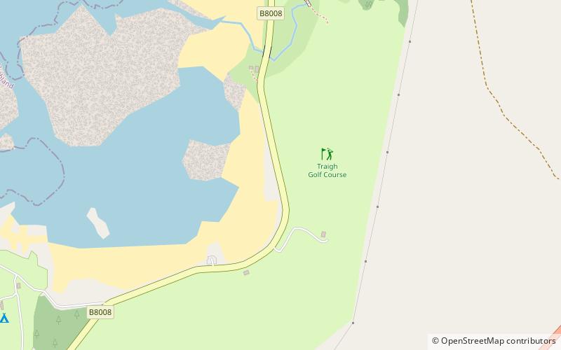 Traigh Golf Course location map
