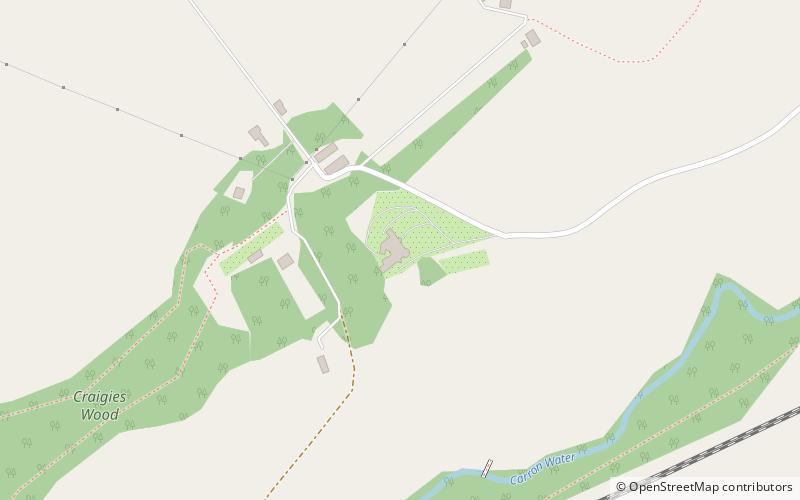 Fetteresso Castle location map