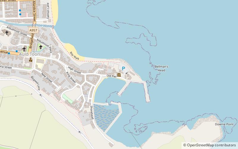 Stonehaven Tolbooth location map