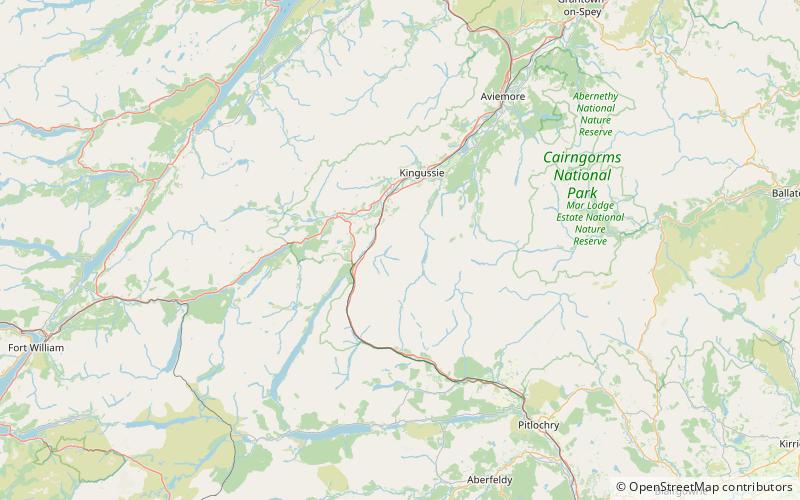 Meall Chuaich location map