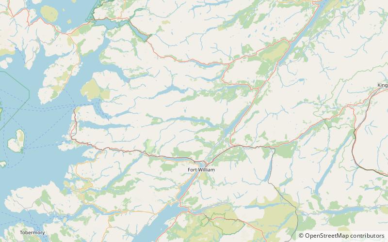 Loch Arkaig location map