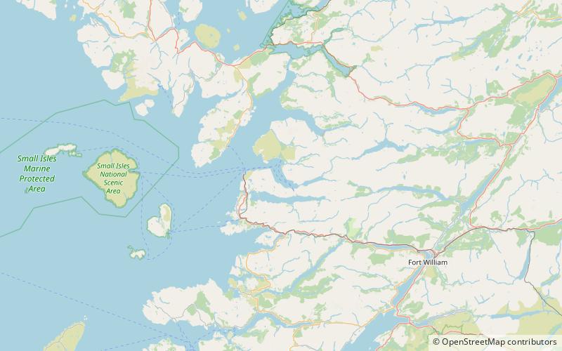 Loch Nevis location map