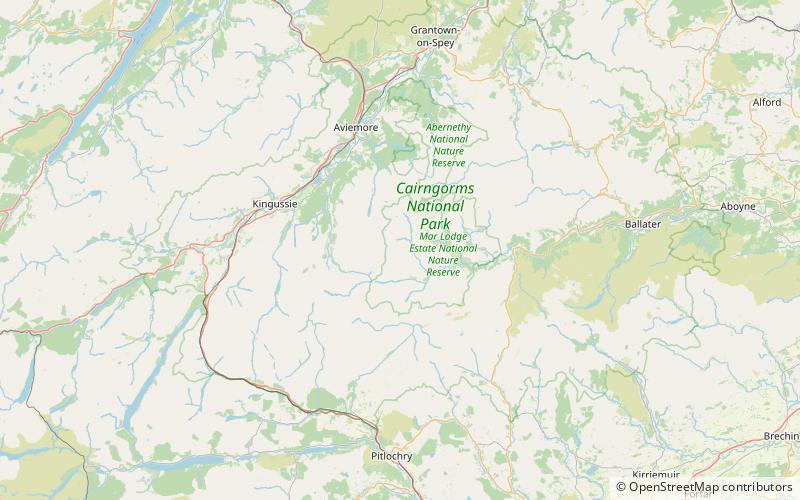 Beinn Bhrotain location map