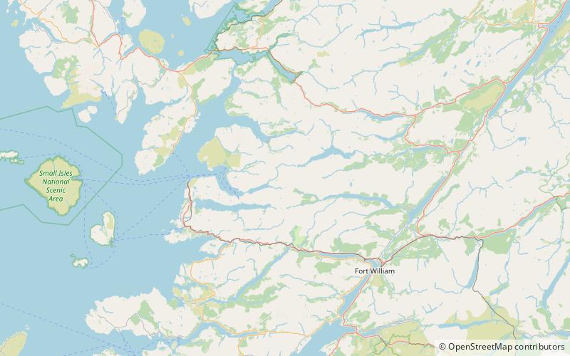 Sgurr na Cìche location map