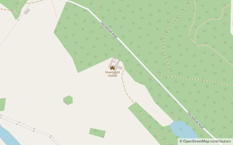 Invercauld Castle location map