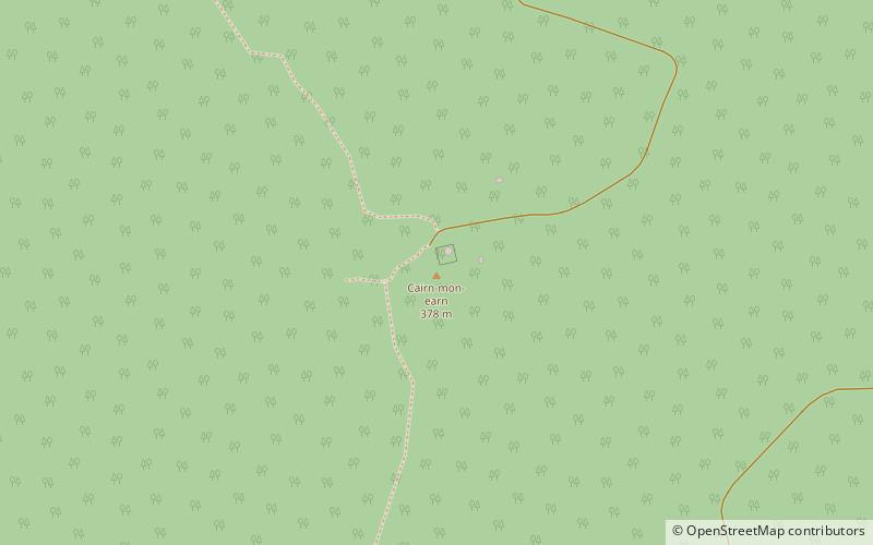 Cairn Mon Earn location map