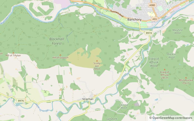 Scolty Hill location map