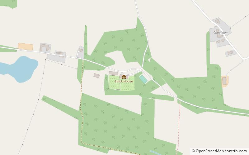 Elsick House location map