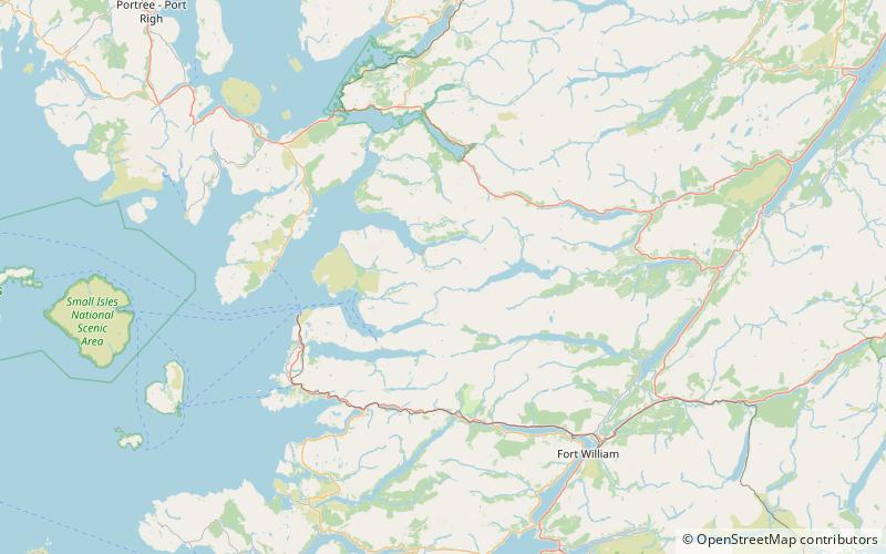 Sgùrr a' Choire-bheithe location map