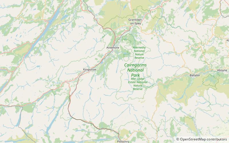 Sgor Gaoith location map