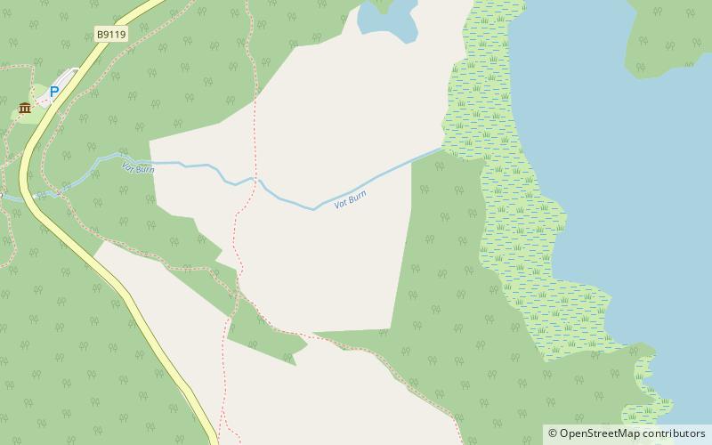 Dinnet Oakwood location map