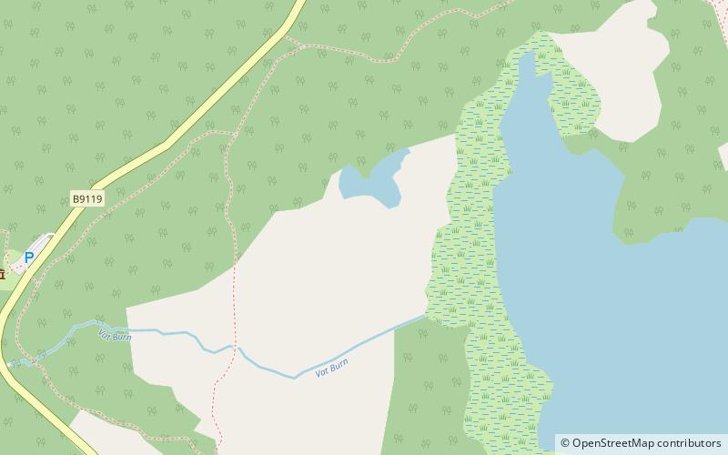 Muir of Dinnet location map