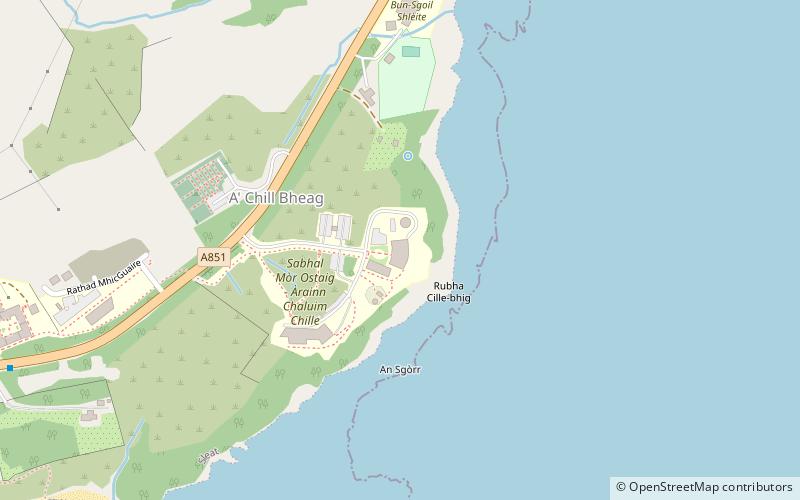 Sabhal Mòr Ostaig location map