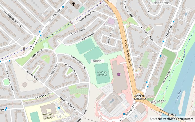 kaimhill aberdeen location map