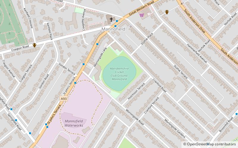 Mannofield Park location map