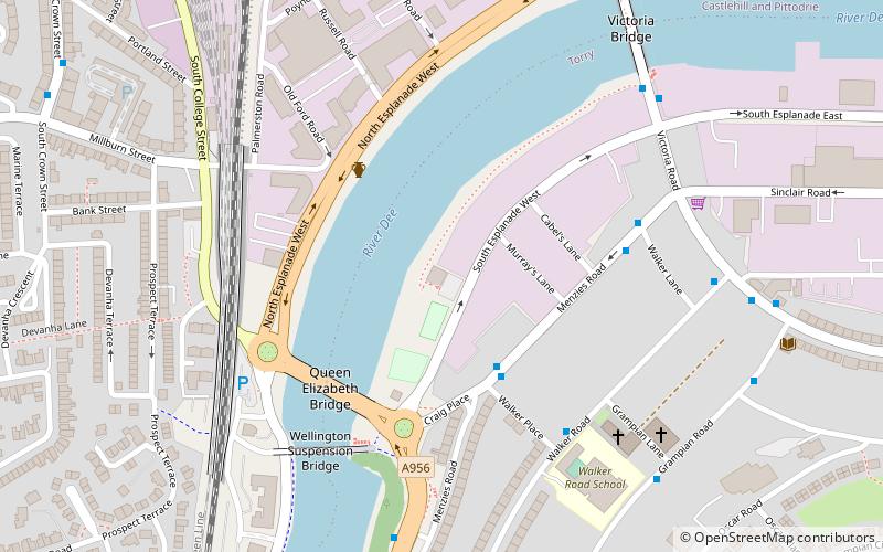 Aberdeen Boat Club location map