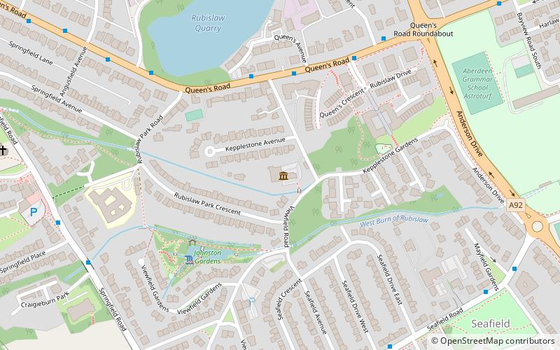 The Gordon Highlanders Museum location map