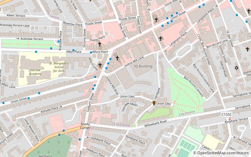 Bon Accord Baths location map