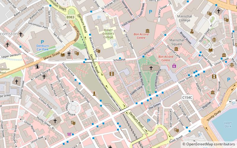 Belmont Street location map