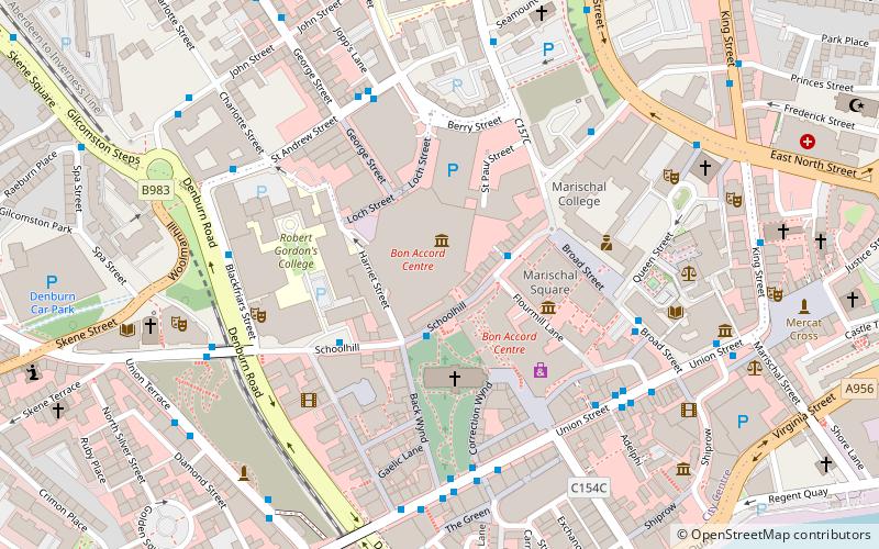 Bon Accord & St Nicholas location map